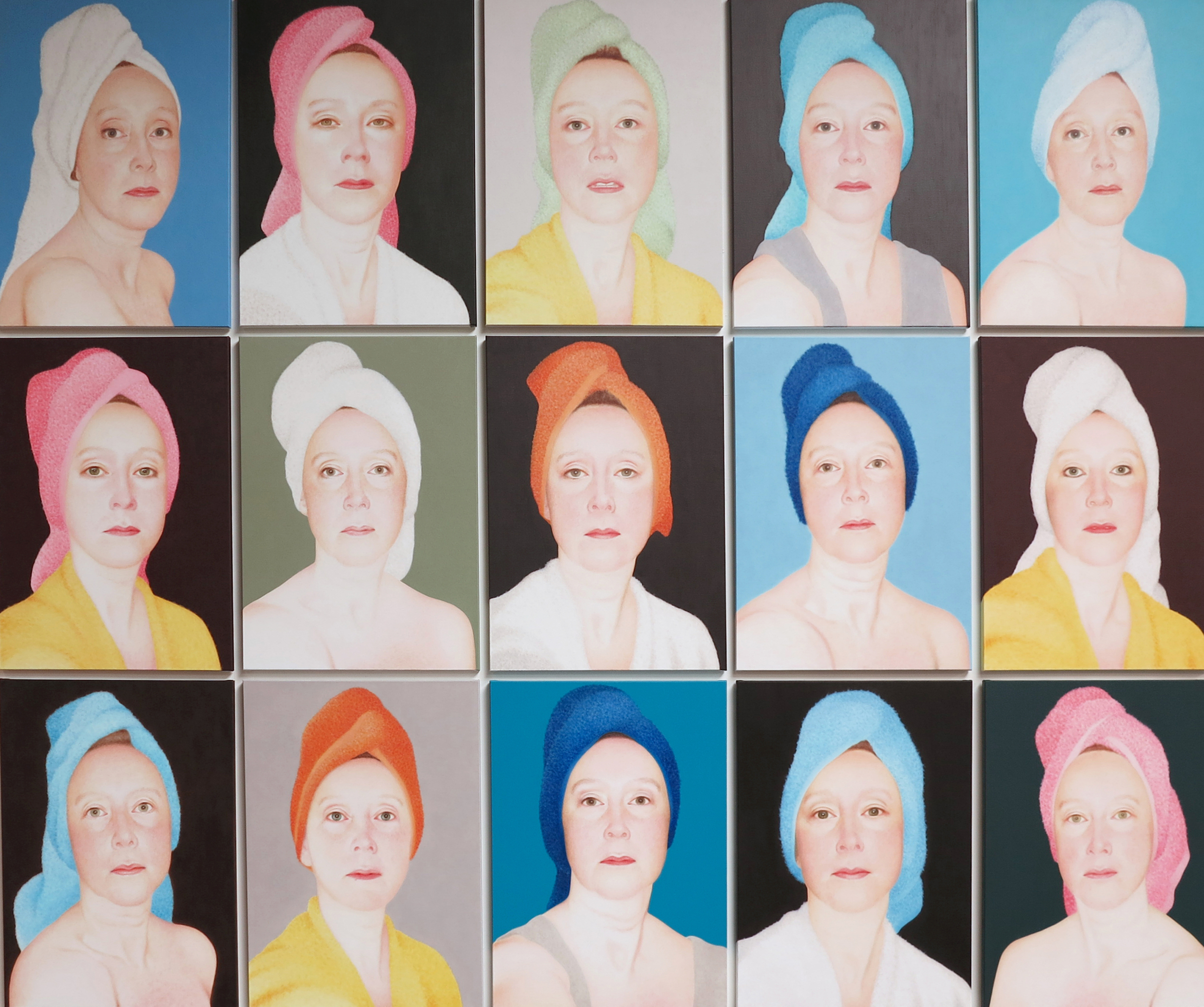 15 Days with Hair Towels