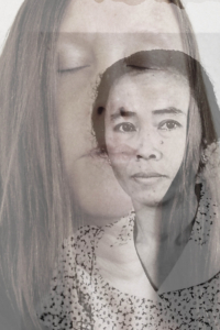 My Grandmom and Me (Self-portrait 19 09 19)