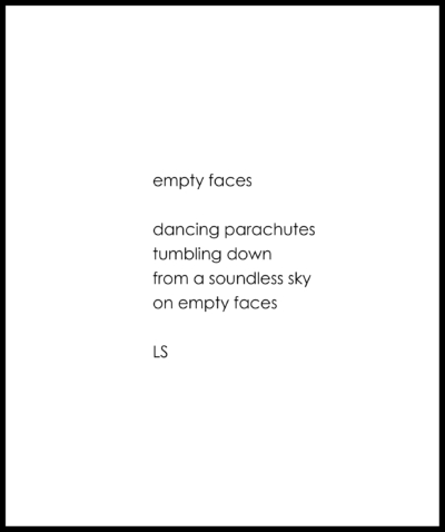 Poem empty faces Poem empty faces